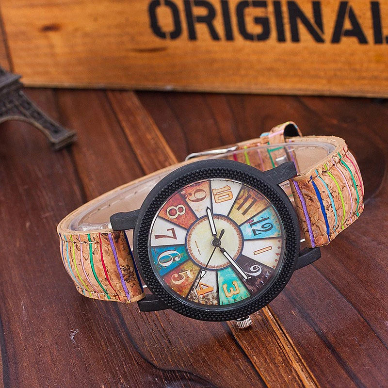 Casual Vintage Leather Women Quartz Wrist Watch Gift Clock - UrbanZ By Nisha