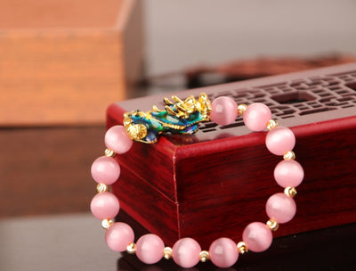 3D Gold Plated PiXiu Bracelet - UrbanZ By Nisha