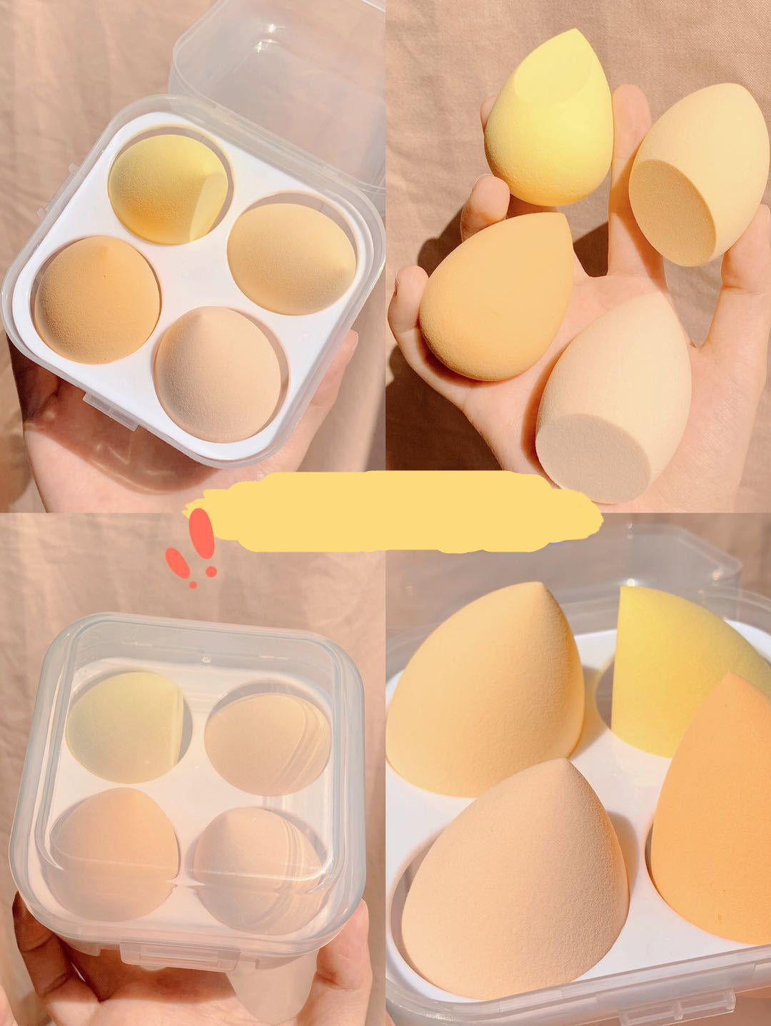 Makeup egg box - UrbanZ By Nisha