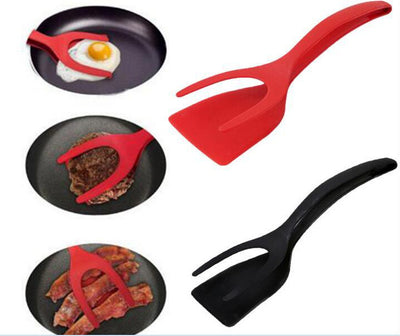 Two-in-one Pancake Flip Omelet Tongs - UrbanZ By Nisha