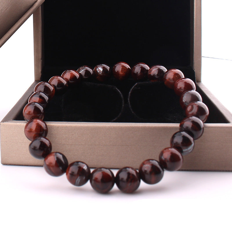 8mm Tiger Eye Bracelet - UrbanZ By Nisha