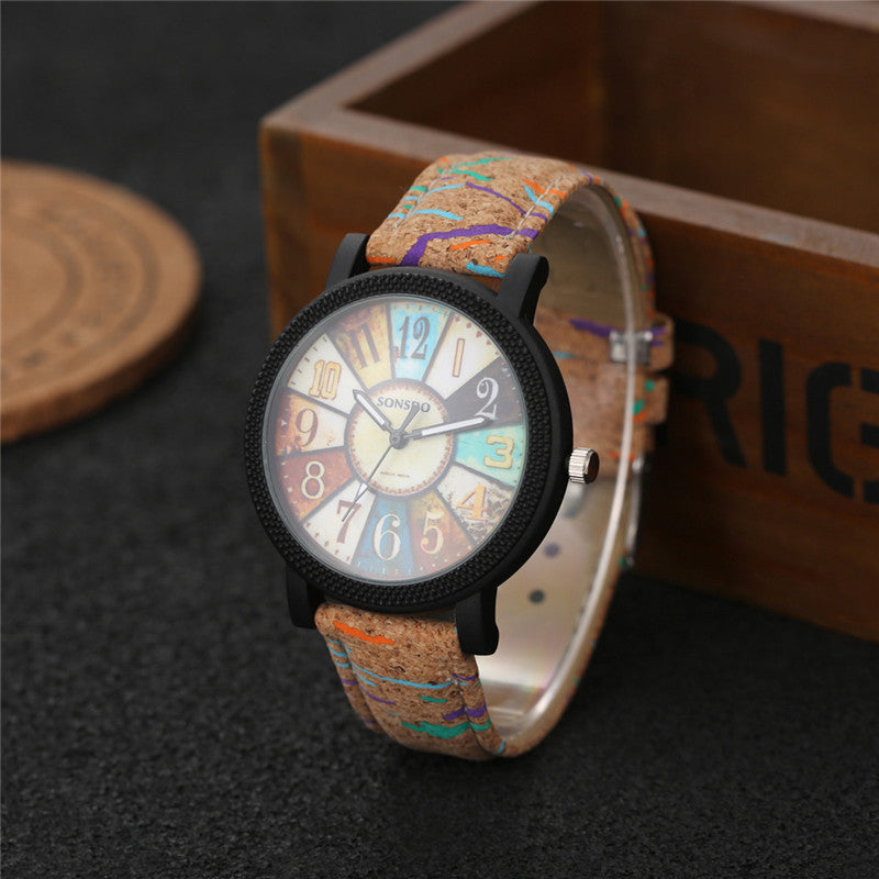 Casual Vintage Leather Women Quartz Wrist Watch Gift Clock - UrbanZ By Nisha