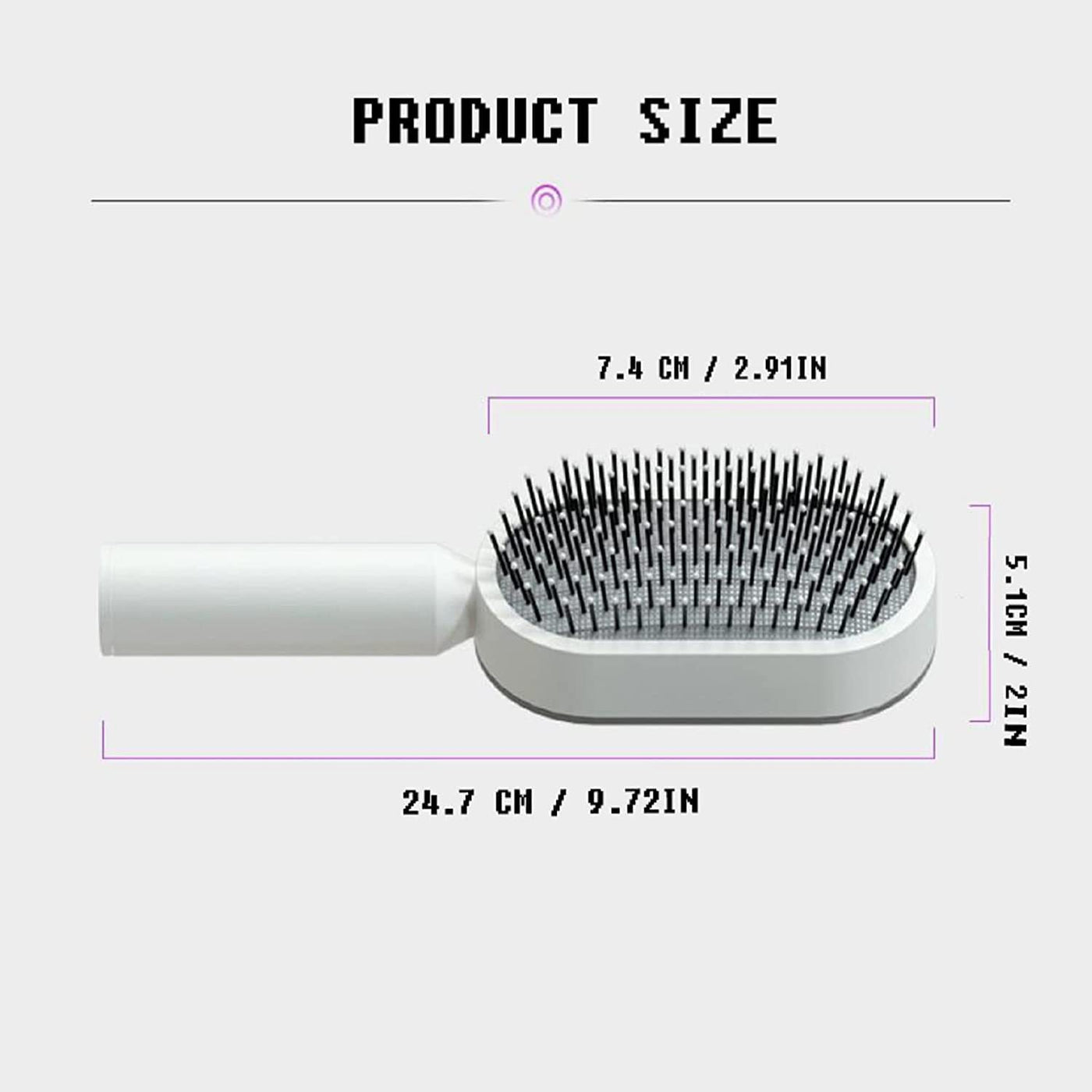 New 3D Air Cushion Non-heated Styling Comb