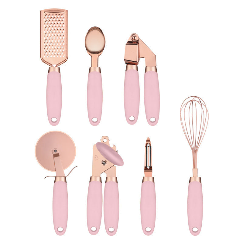 Kitchen Household Peeler Gadget Copper Plating Set - UrbanZ By Nisha