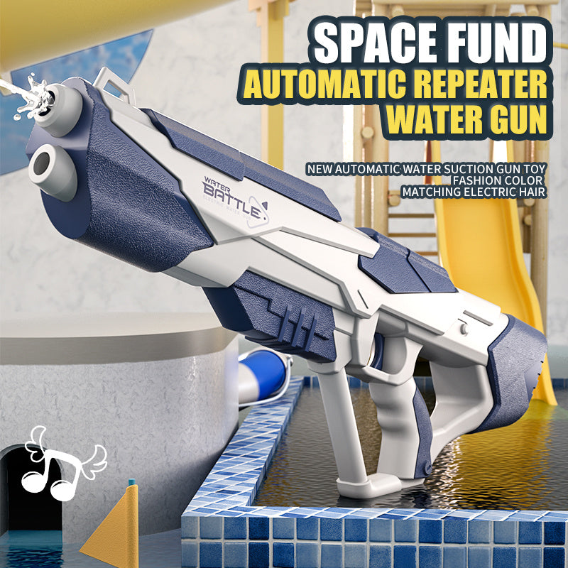 Space Water Gun Electric Automatic Water Absorption Water Fights Toy Outdoor Beach Swimming Pool Bath Toys For Children Kid Gift - UrbanZ By Nisha