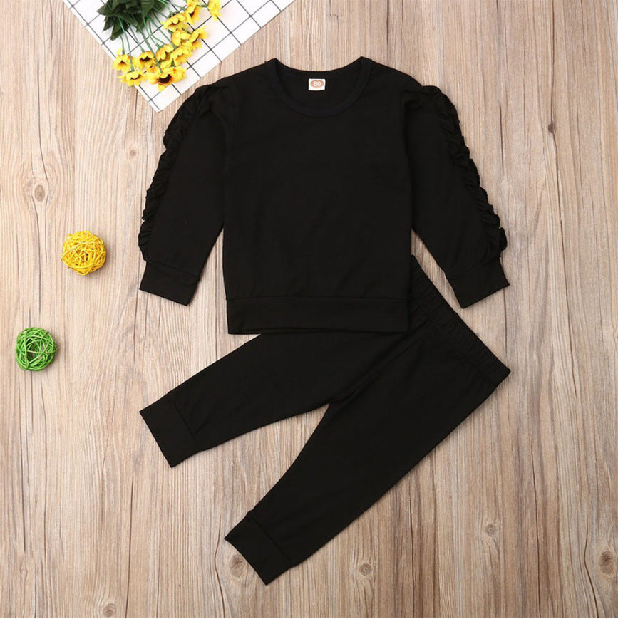 Newborn Baby Ruffles Jumper Long Sleeve Sweatshirt