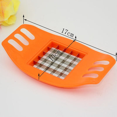 kitchen gadgets 2 Blades Potato Cutter Chopper Stainless French Fries Slicer for kitchen cortador de vegetales Home Kitchen Tool - UrbanZ By Nisha