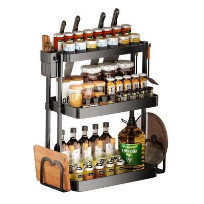 Kitchen Rack For Seasoning Multi-layer Storage Kitchen Supplies - UrbanZ By Nisha