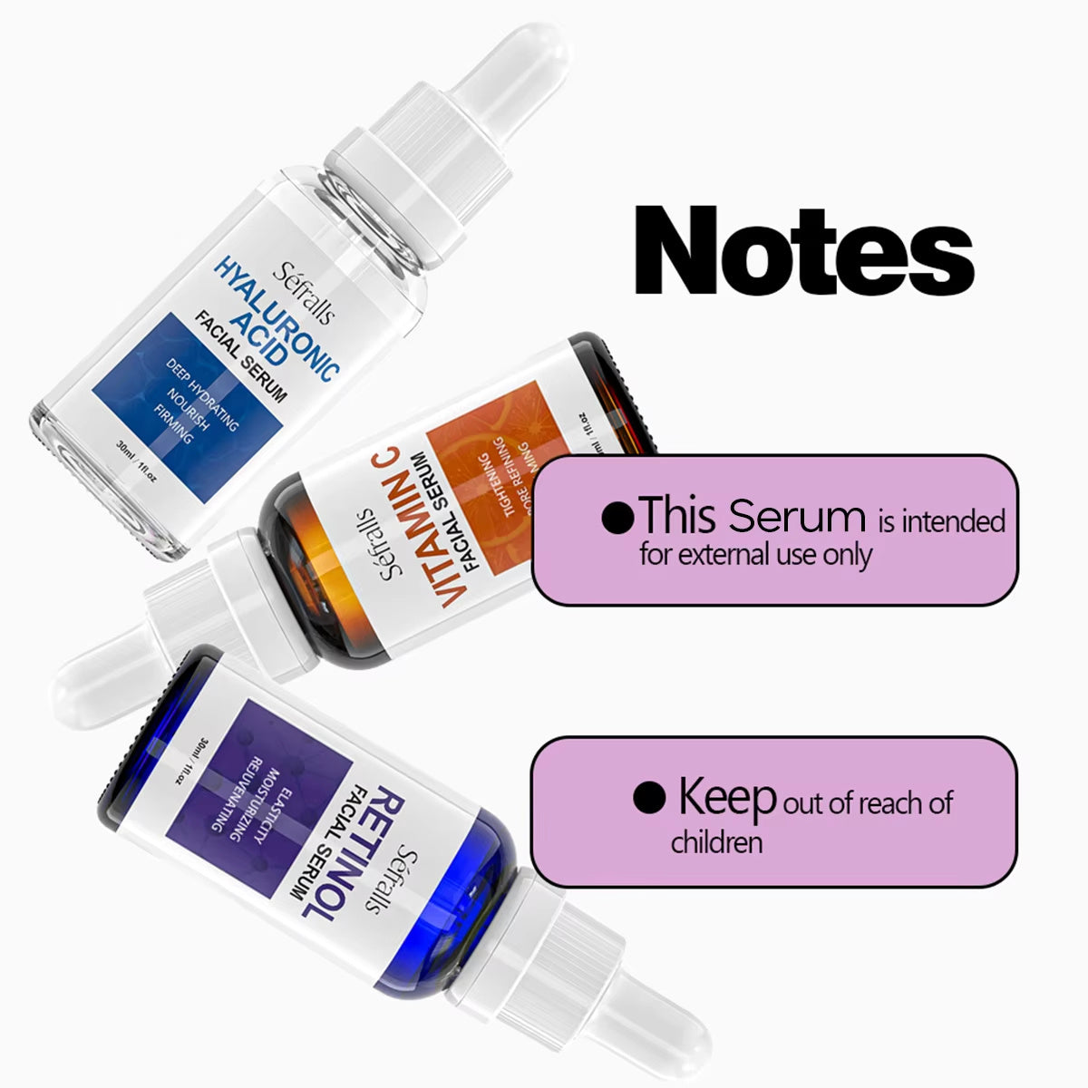 Sefralls Facial Serum Set