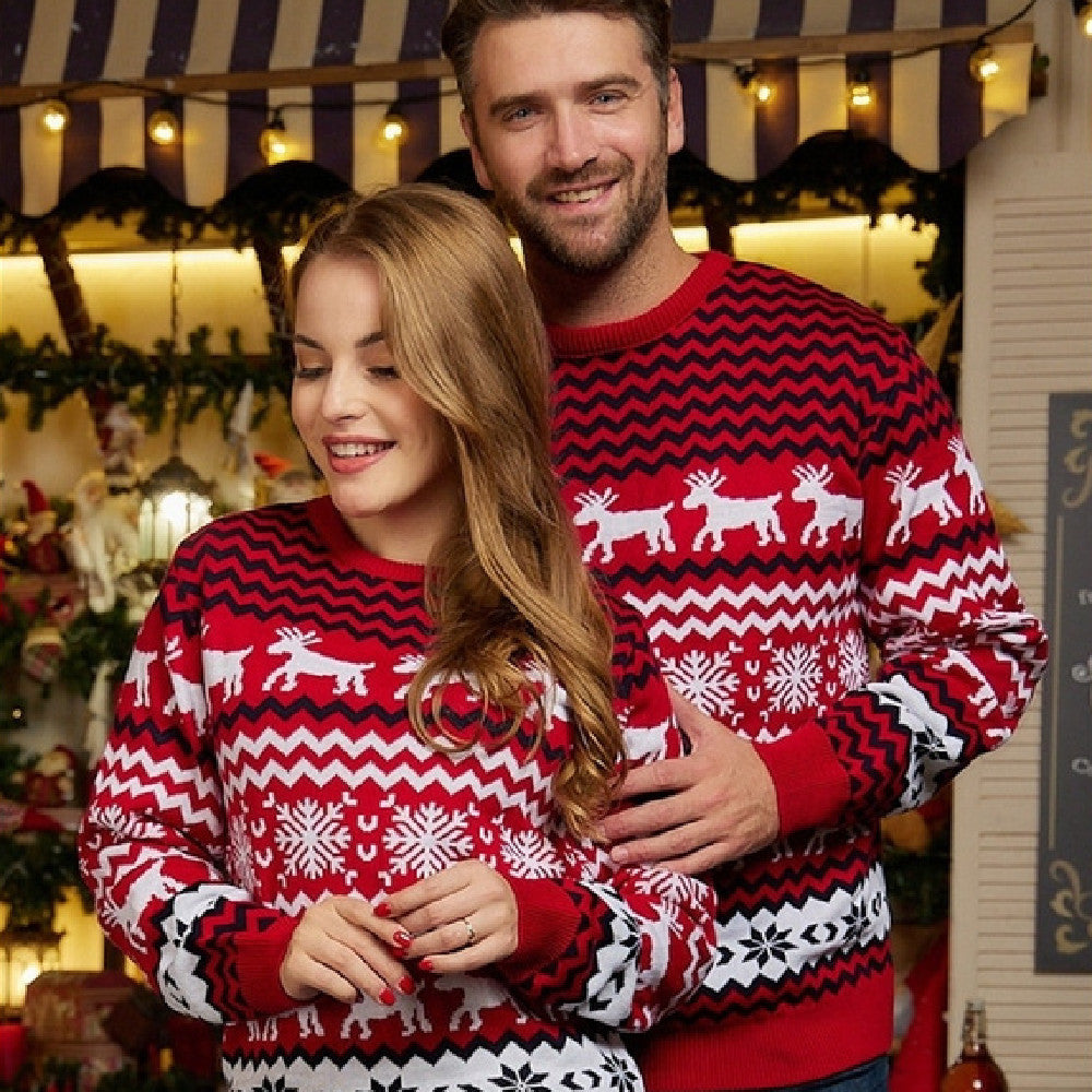 Trendy European And American Couple Sweater