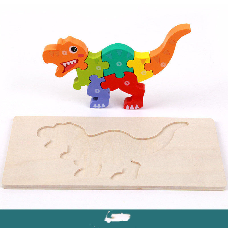 Children's Educational Toys Wooden Three-dimensional Montessori - UrbanZ By Nisha