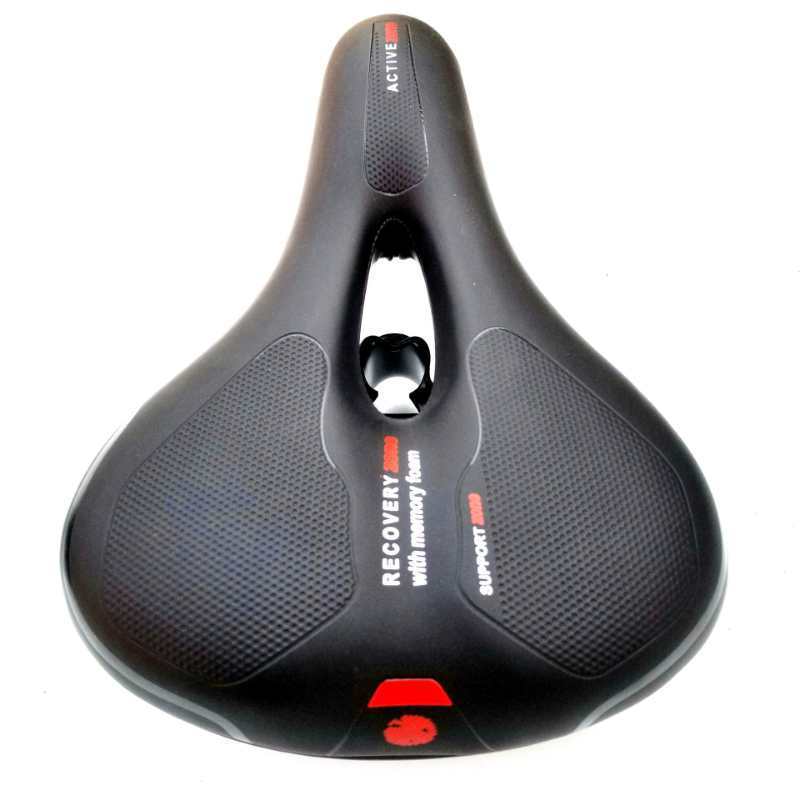 Mountain bike seat cushion with taillight - UrbanZ By Nisha