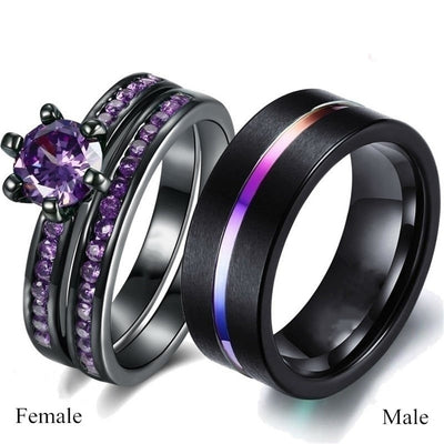 Beautiful Lovers Purple Ring