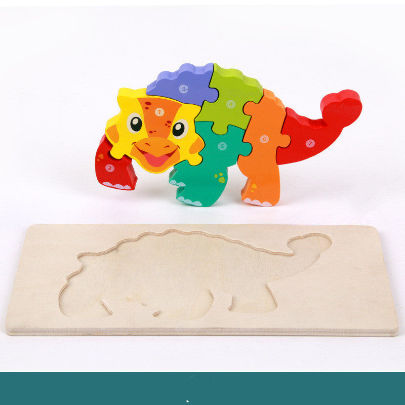 Children's Educational Toys Wooden Three-dimensional Montessori - UrbanZ By Nisha