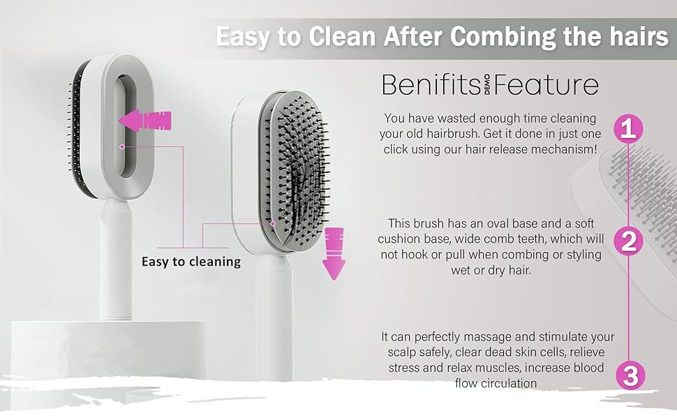 New 3D Air Cushion Non-heated Styling Comb