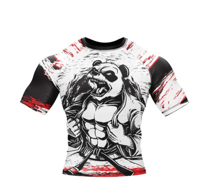 XM Shredded Panda - Longsleeve And Shortsleeve - XMARTIAL - UrbanZ By Nisha