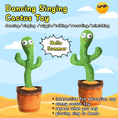 Dancing and Funny Cactus Plush Toy