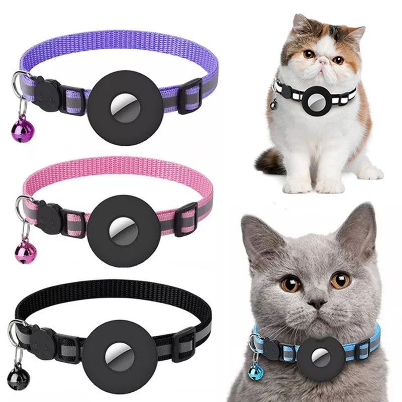 Protective Pet Airtag Nylon Collar