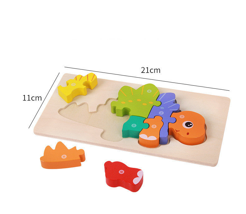 Children's Educational Toys Wooden Three-dimensional Montessori - UrbanZ By Nisha