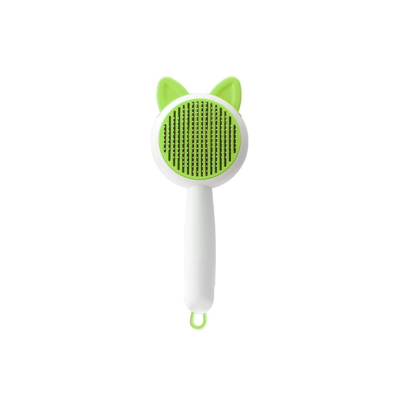 Pet Dog Brush Cat Comb Self Cleaning Pet Hair Remover Brush For Dogs Cats Grooming Tools Pets Dematting Comb Dogs Accessories Pet Products - UrbanZ By Nisha