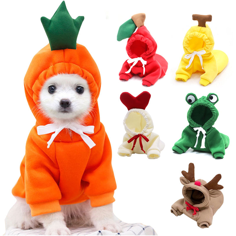 Cute Warm Dog Hoodies