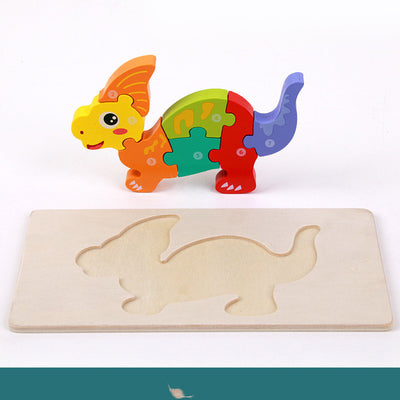 Children's Educational Toys Wooden Three-dimensional Montessori - UrbanZ By Nisha