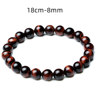 8mm Tiger Eye Bracelet - UrbanZ By Nisha