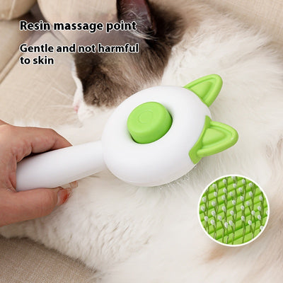 Pet Dog Brush Cat Comb Self Cleaning Pet Hair Remover Brush For Dogs Cats Grooming Tools Pets Dematting Comb Dogs Accessories Pet Products - UrbanZ By Nisha