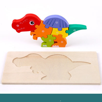 Children's Educational Toys Wooden Three-dimensional Montessori - UrbanZ By Nisha