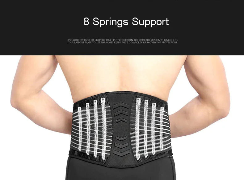 Breathable Lower Back Lumbar Support Waist Belt