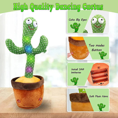 Dancing and Funny Cactus Plush Toy