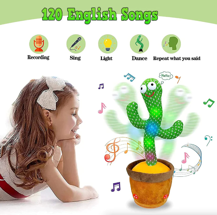 Dancing and Funny Cactus Plush Toy